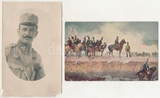 20 db RÉGI képeslap: militária / 20 pre-1945 postcards: military
