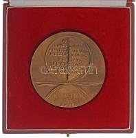 Borsos Miklós (1906-1990) 1956. "Steiner Lajos 1871-1944" kétoldalas, öntött, bronz emléké...