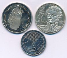 1985. 20Ft Cu-Ni "FAO" + 1986. 100Ft Cu-Ni "Fáy András" + 1991. 100Ft Cu-Ni &quo...