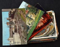 100 db MODERN külföldi város képeslap / 100 modern foreing town postcards