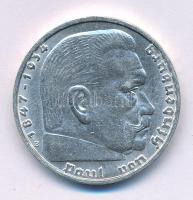 Német Harmadik Birodalom 1939B 5M Ag "Hindenburg" kapszulában T:AU,XF
German Third Reich ...