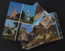 100 db MODERN magyarországi város képeslap / 100 modern Hungarian town postcards