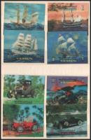 Yemen 13 db háromdimenziós bélyeg kis berakólap 2 oldalán