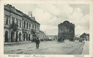 Beregszász Verbőczy square synagogue (small tear)