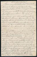 cca 1890 Bécs, W. Schwaab &amp; Komp. által kiállított egyenruha számla