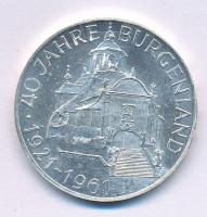 Ausztria 1961. 25Sch Ag "Burgenland" kapszulában T:AU,XF Austria 1961. 25 Schilling Ag "Burgenland" in capsule C:AU,XF Krause KM#2891