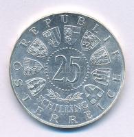 Ausztria 1961. 25Sch Ag "Burgenland" kapszulában T:AU,XF
Austria 1961. 25 Schilling Ag &q...