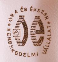 Arany (Au) gyűrű, pénzverdés, m:52, kámeával, jelzett, 14k, 4,2g