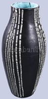 Dybisewszky Pál (1917-1978): Retro váza. Jelzett, mázhibákkal, m: 25 cm