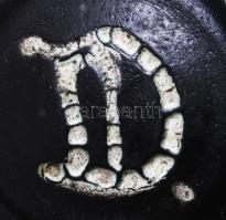 Dybisewszky Pál (1917-1978): Retro váza. Jelzett, mázhibákkal, m: 25 cm