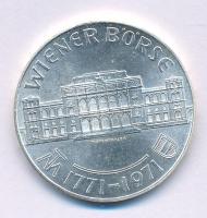 Ausztria 1971. 25Sch Ag "Bécsi Tőzsde" kapszulában T:AU,XF kis patina Austria 1971. 25 Schilling Ag "Vienna Bourse" in capsule C:AU,XF small patina Krause KM#2910