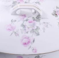 Csehszlovák leveskínáló tál, 34x15 cm