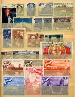 Szovjetunió 1927-1959 200 klf komplett kiadás kis berakóban, összesen 369 db bélyeg