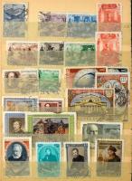 Szovjetunió 1927-1959 200 klf komplett kiadás kis berakóban, összesen 369 db bélyeg