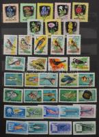 1960-1965 Szinte komplett, javarészt postatiszta gyűjtemény 8 lapos Philux berakóban