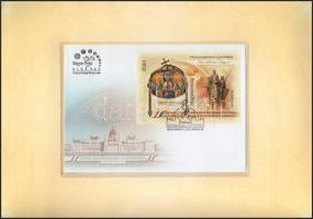 2011-2016 Magyarország új alaptörvénye blokk FDC-n + kristályos blokk FDC-n + kristályos blokk erede...