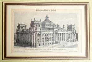 30 db vegyes témákat ábrázoló metszet, acélmetszet, paszpartuban 37x30 cm