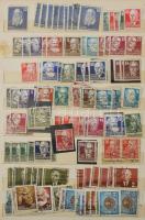 Németország szovjet zóna + NDK több példányos tétel, az elején jobbakkal, 12 lapos A4-es berakóban