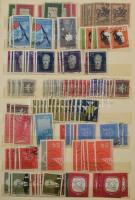 Németország szovjet zóna + NDK több példányos tétel, az elején jobbakkal, 12 lapos A4-es berakóban