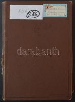 Németország szovjet zóna + NDK több példányos tétel, az elején jobbakkal, 12 lapos A4-es berakóban