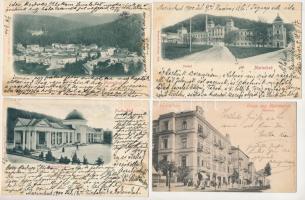 Mariánské Lázne, Marienbad - 4 pre-1945 town postcards