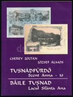 Cserey Zoltán - József Álmos: Tusnádfürdő, Szent Anna-tó. Sepsiszentgyörgy, 1997. Kiadói papírkötés, magyar és román nyelven.