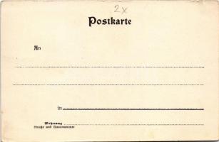 Sankt Pölten, St. Pölten; Panorama, K.u.K. Militär-Unterrealschule / general view with railway stati...