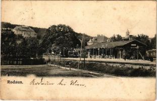 Wien, Vienna, Bécs; Rodaun / railway station (EB)