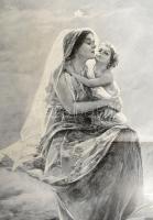 ca 1860-1890 30 db nagy méretű rotációs fametszetű illusztráció, klf témákkal 35x42 cm