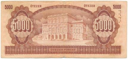 1990. 5000Ft "H 08887140" T:F,VG
Adamo F49