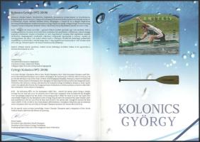 2008-2011 In memoriam Kolonics György emlékív ajándék füzetben + 2 x 2 db emléklap