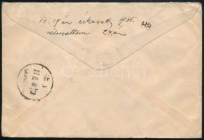 Kína 1935 Levél Shanghaiból Budapestre