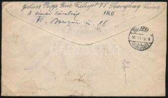 Kínai Népköztársaság 1950 Levél Shanghaiból Budapestre