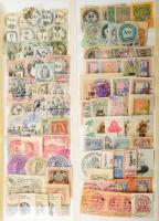 Okmánybélyeg és parafila gyűjtemény berakólapon