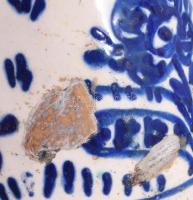 Bokály. Erdélyi szász, 20. sz. eleje, sérült, restaurált, m: 21,5 cm