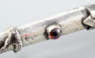 Tóramutató, Antik orosz ezüst. Moszkva, 1873. Viktor Savinkov. Jelzett 19 cm, 23 g