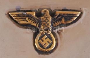 Alpakka doboz Birodalmi sassal. 13x9 cm