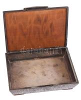 Alpakka doboz Birodalmi sassal. 13x9 cm