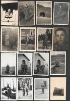 ca 1940-1944 50 db II. világháborús német katona fotó / German Wehrmacht soldier photos 6x9 cm