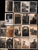 ca 1940-1944 50 db II. világháborús német katona fotó / German Wehrmacht soldier photos 6x9 cm