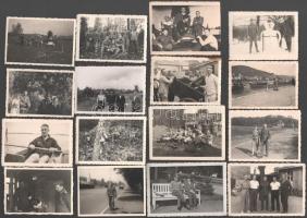 ca 1940-1944 50 db II. világháborús német katona fotó / German Wehrmacht soldier photos 6x9 cm