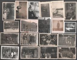 ca 1940-1944 50 db II. világháborús német katona fotó / German Wehrmacht soldier photos 6x9 cm
