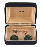 Swank mandzsetta szett, jó állapotban, díszdobozban