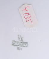 Bareuther lilavirágos nagyváza. Jelzett, hibátlan, minimális kopással, m: 31,5 cm