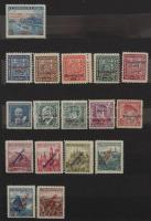 Szlovákia kis tétel 8 lapos közepes berakóban