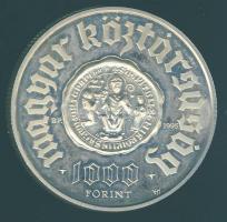 1996. 1000Ft Ag "Pannonhalma" T:PP Csak 10.000db!