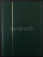 30 lapos, A/4-es berakó zöld borítóval, jó állapotban, benne néhány oldalnyi Turul hírlapbélyeg