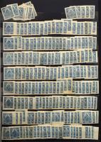 Turul hírlapbélyeg tétel, benne sok összefüggés is, 20 lapos, A/4-es berakóban