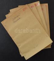 Kb 4-5.000 db bélyeg 6 db cserefüzetben, változatos anyag, benne angol gyarmatok, USA, Peru, francia...