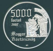 2007. 5000Ft Ag "Árpád-házi Szent Erzsébet" T:PP Csak 8000 db!